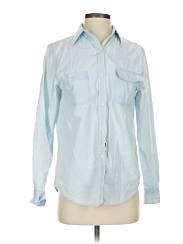 Lauren Jeans Co. Long Sleeve Button-Down Shirt (view 1)