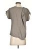 Brochu Walker Gray Short Sleeve Blouse Size XS - photo 2