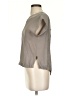Brochu Walker Gray Short Sleeve Blouse Size XS - photo 5