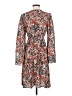 Unbranded 100% Polyester Paisley Brown Casual Dress Size XS - photo 2