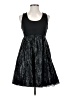 Alice + Olivia Stars Black Cocktail Dress Size S - photo 1