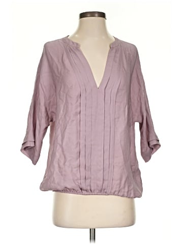 Joie 3/4 Sleeve Silk Top (view 1)