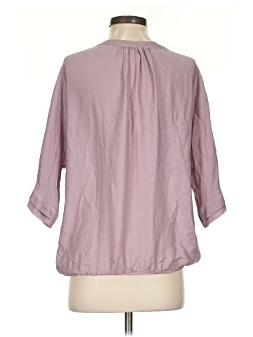 Joie 3/4 Sleeve Silk Top (view 2)