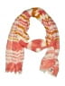 Charming Charlie 100% Rayon Tie-dye Orange Red Scarf One size - photo 1