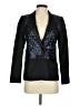 Elizabeth and James 100% Polyester Black Blazer Size 0 - photo 1