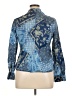 Classic Elements 100% Cotton Blue Long Sleeve Blouse Size XL (petite) - photo 2