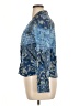 Classic Elements 100% Cotton Blue Long Sleeve Blouse Size XL (petite) - photo 5