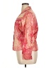 Classic Elements 100% Cotton Paisley Pink Long Sleeve Blouse Size XL (petite) - photo 5