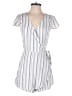 Hollister Stripes White Romper Size S - photo 1