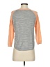 J.Crew Factory Store Color Block Orange Pullover Sweater Size S - photo 2