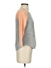 J.Crew Factory Store Color Block Orange Pullover Sweater Size S - photo 4