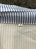 Unbranded Stripes Blue Long Sleeve Blouse Size L - photo 4
