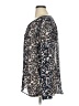 Ann Taylor LOFT 100% Polyester Blue Long Sleeve Blouse Size XL - photo 5