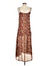 Tag Rag 100% Polyester Floral Brown Casual Dress Size S - photo 2
