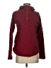 Columbia 100% Polyester Chevron-herringbone Red Burgundy Turtleneck Sweater Size XS - photo 1
