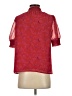 Evereve 100% Polyester Red Short Sleeve Blouse Size XS - photo 2