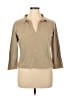 Lezat Tan Long Sleeve Polo Size XL - photo 1