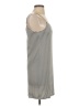 Audrey 3+1 Stripes Silver Casual Dress Size S (estimated) - photo 4
