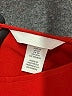 H&M Solid Red Casual Dress Size XS - photo 7