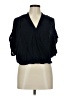 H&M L.O.G.G. Black 3/4 Sleeve Blouse Size 6 - photo 1