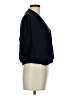 H&M L.O.G.G. Black 3/4 Sleeve Blouse Size 6 - photo 4