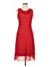Blush 100% Polyester Solid Red Cocktail Dress Size 13 - photo 1
