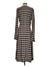 Max and Cleo Houndstooth Gray Brown Casual Dress Size S - photo 2