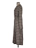 Max and Cleo Houndstooth Gray Brown Casual Dress Size S - photo 5