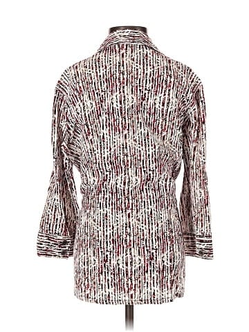 Christopher & Banks 3/4 Sleeve Button-Down Shirt (view 2)