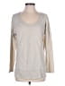 Chelsea & Theodore Silver Ivory Pullover Sweater Size M - photo 1