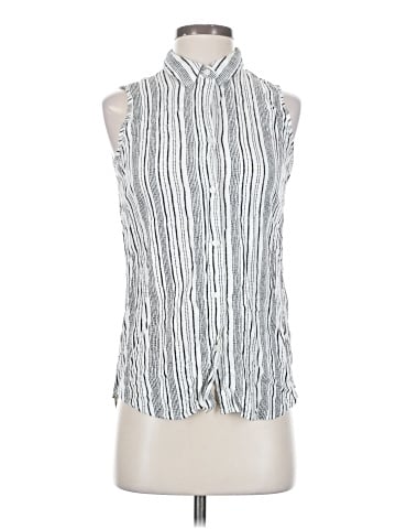 Girl Krazy Sleeveless Button-Down Shirt (view 1)