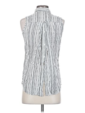 Girl Krazy Sleeveless Button-Down Shirt (view 2)