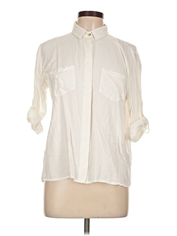 Style Envy 3/4 Sleeve Button-Down Shirt (view 1)