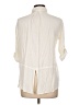 Style Envy 100% Rayon Ivory 3/4 Sleeve Button-Down Shirt Size L - photo 2