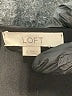 Ann Taylor LOFT 100% Polyester Solid Black Romper Size 2 - photo 4