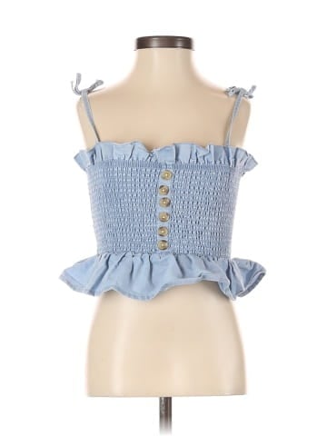 Poof! Sleeveless Blouse (view 1)