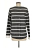 Pink Clover Stripes Gray Pullover Sweater Size M - photo 2