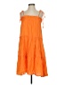 C+D+M Collection Orange Casual Dress Size S - photo 1