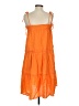 C+D+M Collection Orange Casual Dress Size S - photo 2