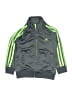 Adidas 100% Polyester Green Track Jacket Size 2T - photo 1