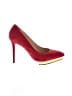 Charlotte Olympia Color Block Red Heels Size EU 38 1/2 - photo 1