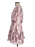 Aqua Paisley Pink Cocktail Dress Size M - photo 5