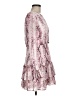 Aqua Paisley Pink Cocktail Dress Size M - photo 4