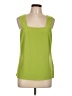 La Belle Green Sleeveless Blouse Size 10 - photo 1