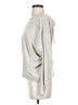Reiss Silver Ivory Long Sleeve Blouse Size S - photo 5