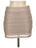 Potter's Pot Metallic Tan Casual Skirt Size M - photo 1