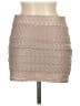 Potter's Pot Metallic Tan Casual Skirt Size M - photo 2
