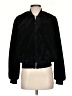 Dex 100% Polyester Solid Black Faux Fur Jacket Size XS - photo 1