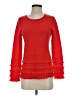 Trina Turk 100% Merino Wool Red Orange Wool Pullover Sweater Size no size - photo 1