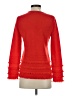 Trina Turk 100% Merino Wool Red Orange Wool Pullover Sweater Size no size - photo 2